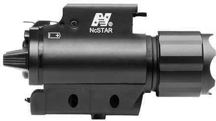 NCStar AQPFLSG Flashlight and Green Laser QR Mount Combo Any with Rail Picatinny/Weaver