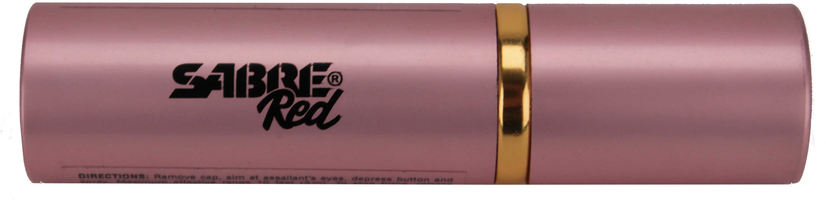 Sabre LS22US Pink Lipstick Pepper Spray 10 Bursts .75oz 10ft