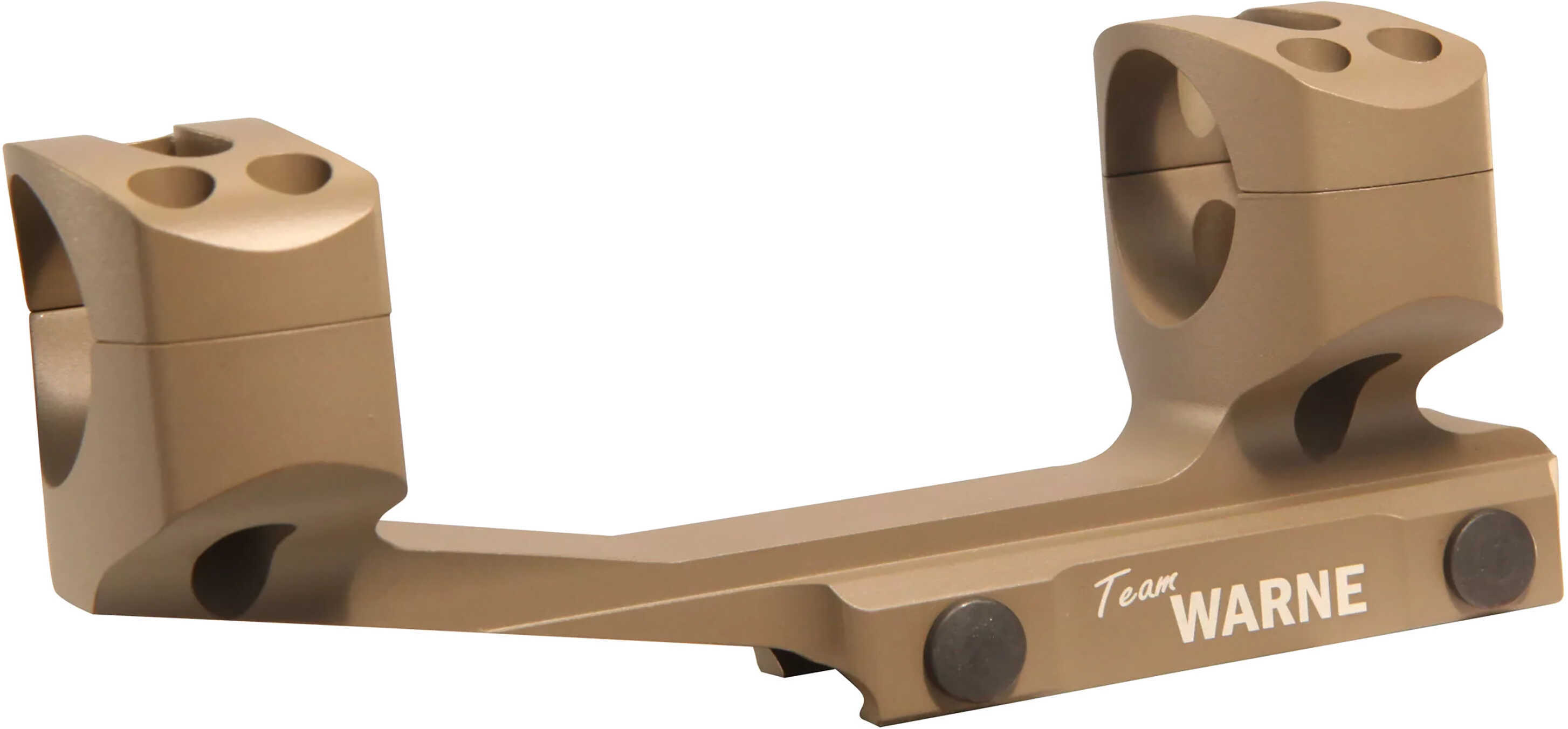 Warne Scope Mounts Generation 2 30mm Fits AR Rifles Extended Skeletonized Dark Earth Finish XSKEL30DE