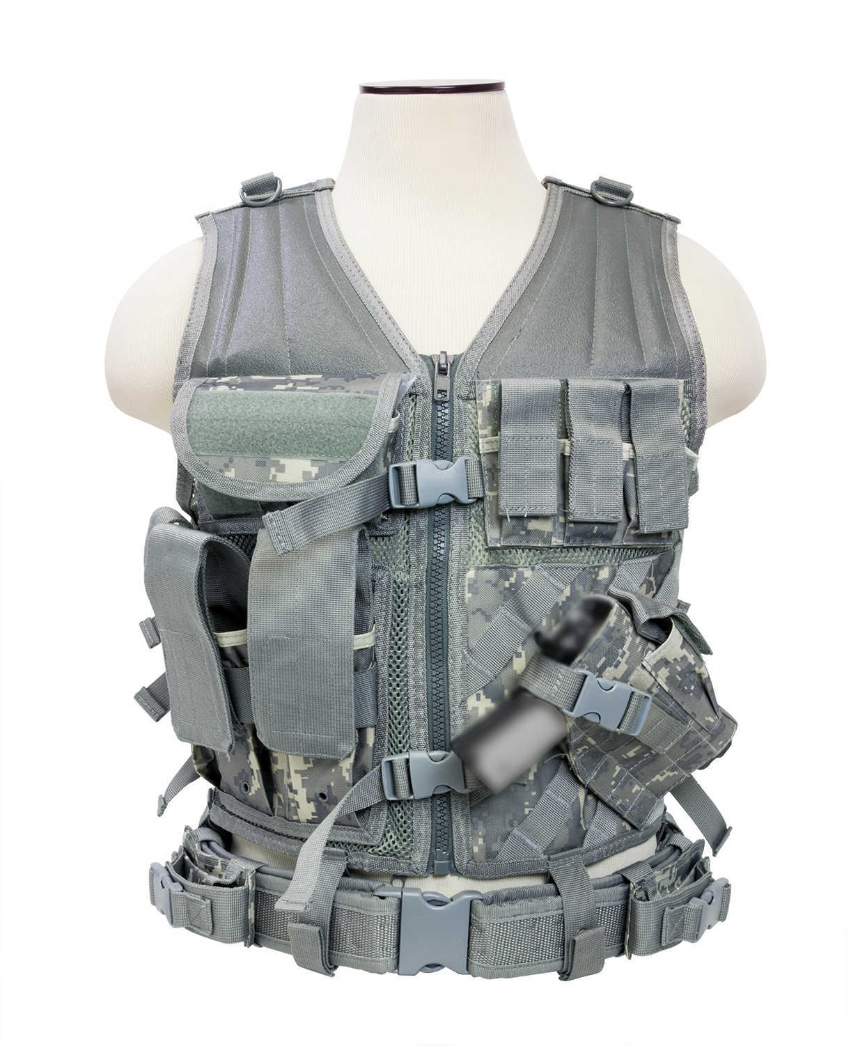 NcSTAR Vism Tactical Vest Digital Camo ACU