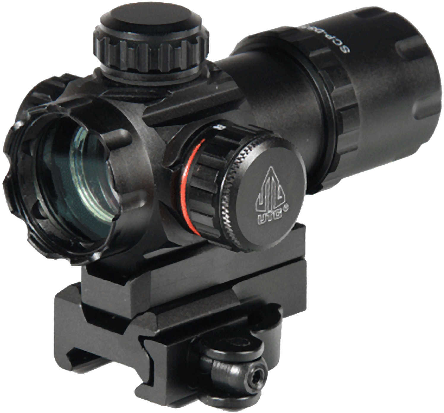 UTG 3.9" ITA Red/Green CQB Dot Sight With Integral QD Mount Md: SCP-DS3039W