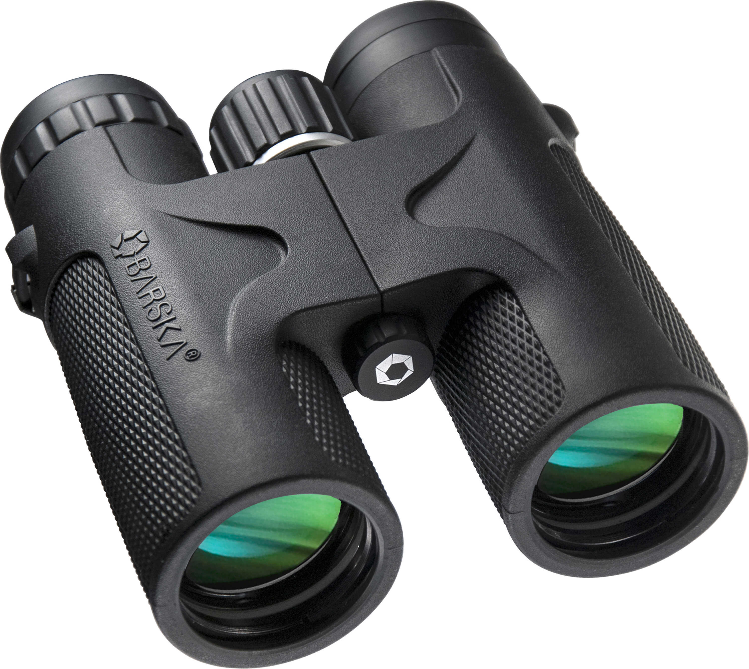Barska Blackhawk Waterproof Binocular 10X42mm Matte Finish Includes Carrying Case Lens Covers Neck Strap and