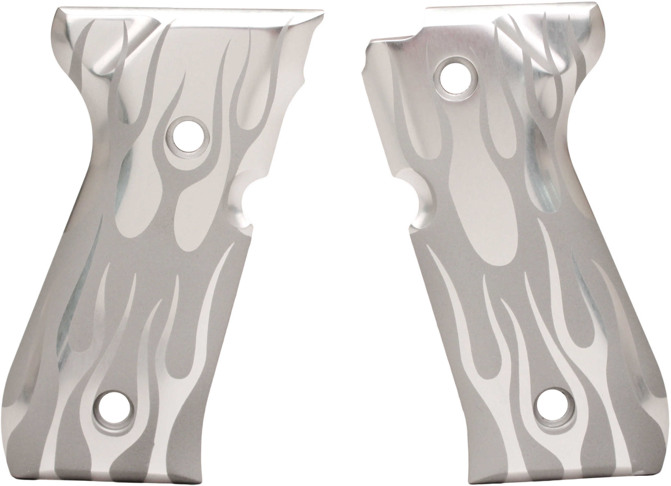 Hogue Grips Fits Beretta 92 Aluminum Clear Anodized Finish 92134