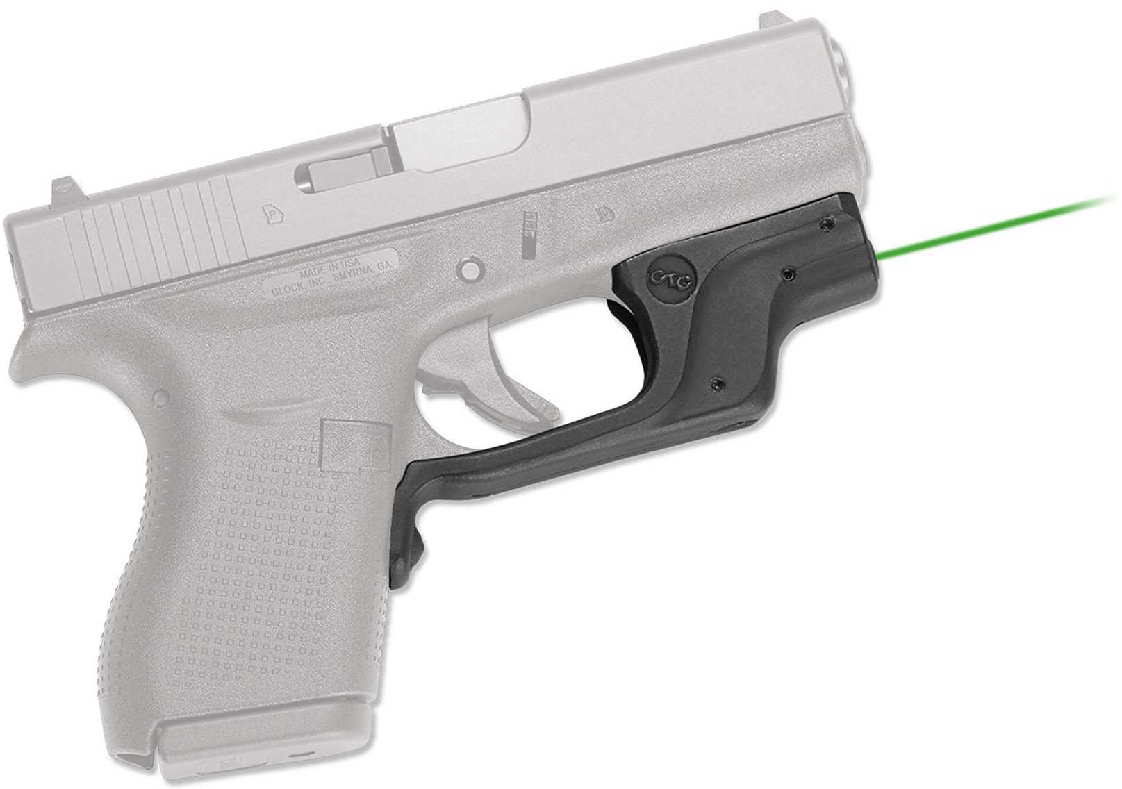 CTC Laserguard for Glock 42 Green