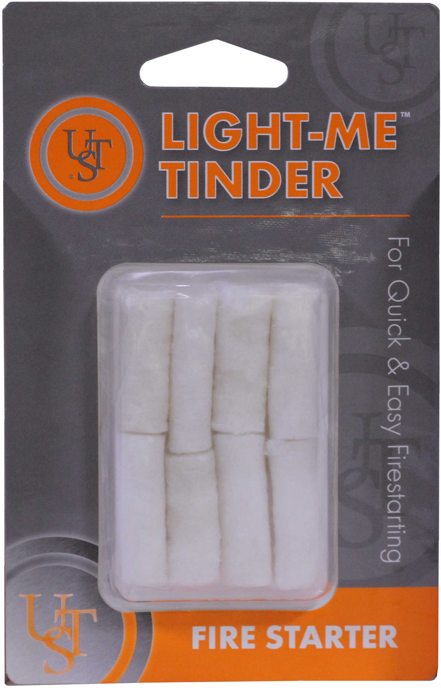 UST Light-Me Tinder 8-Pack 2-3 Minute Burn Time Per Piece
