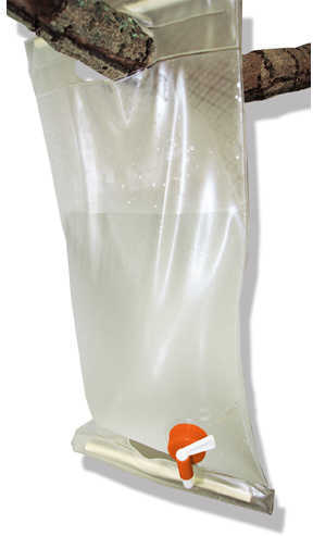 UST Water Carrier Roll-Up 10L Clear W/One Handed Spout