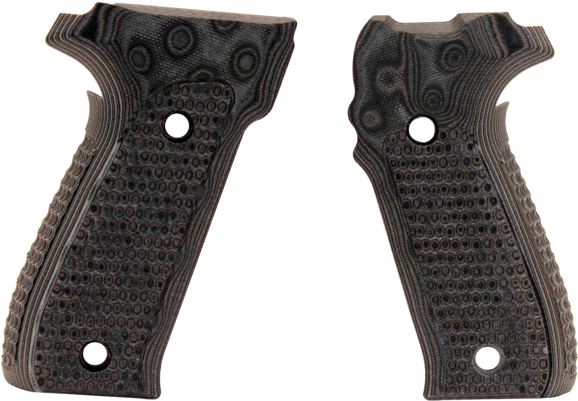 Hogue Sig Sauer P226 DA SA Piranha G10 GMascus Black Grey