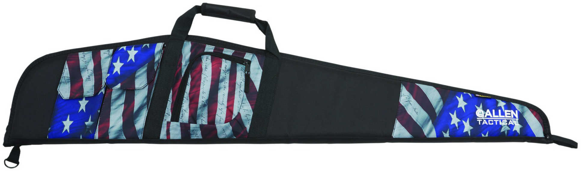 Allen Victory Single Scoped Rifle Case, 48", American Flag Finish, Endura Fabric 587-48