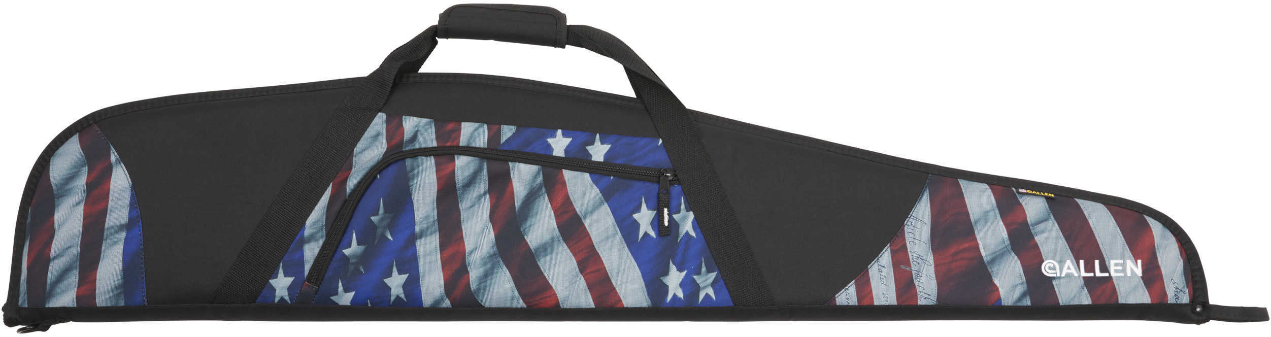 Allen Centennial Single Scoped Rifle Case, 46", American Flag Finish, Endura Fabric 691-46
