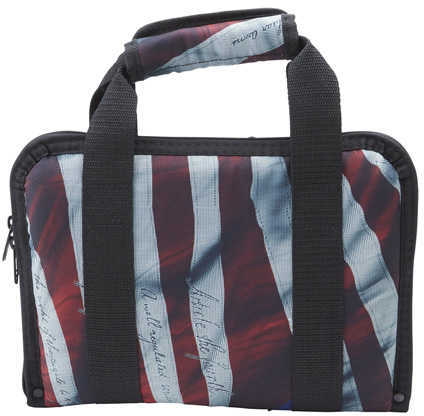 Allen Victory Duplex Double Handgun Case, American FlagFinish, Endura Fabric 7609