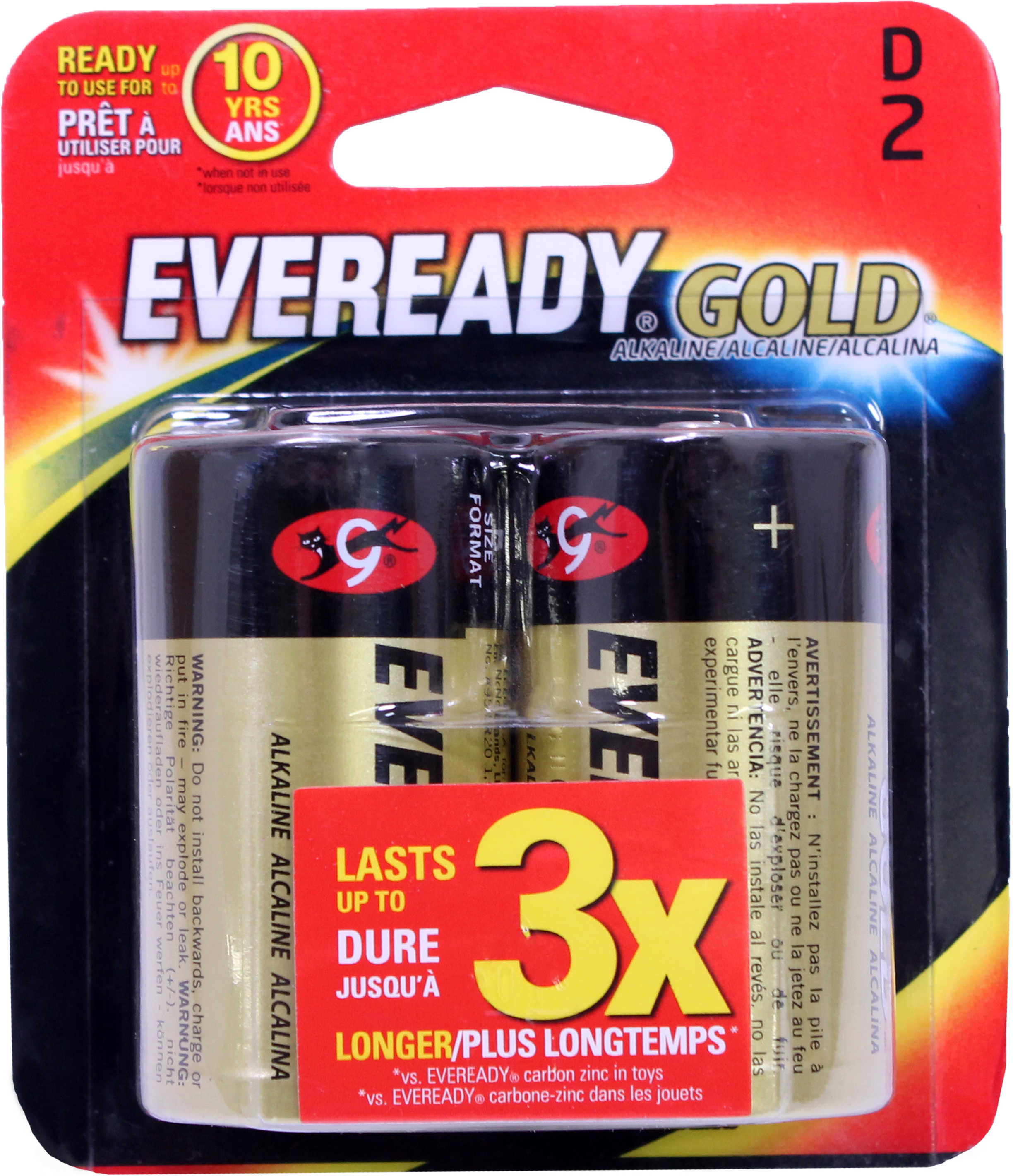 Eveready ALK Battery D 2Pk