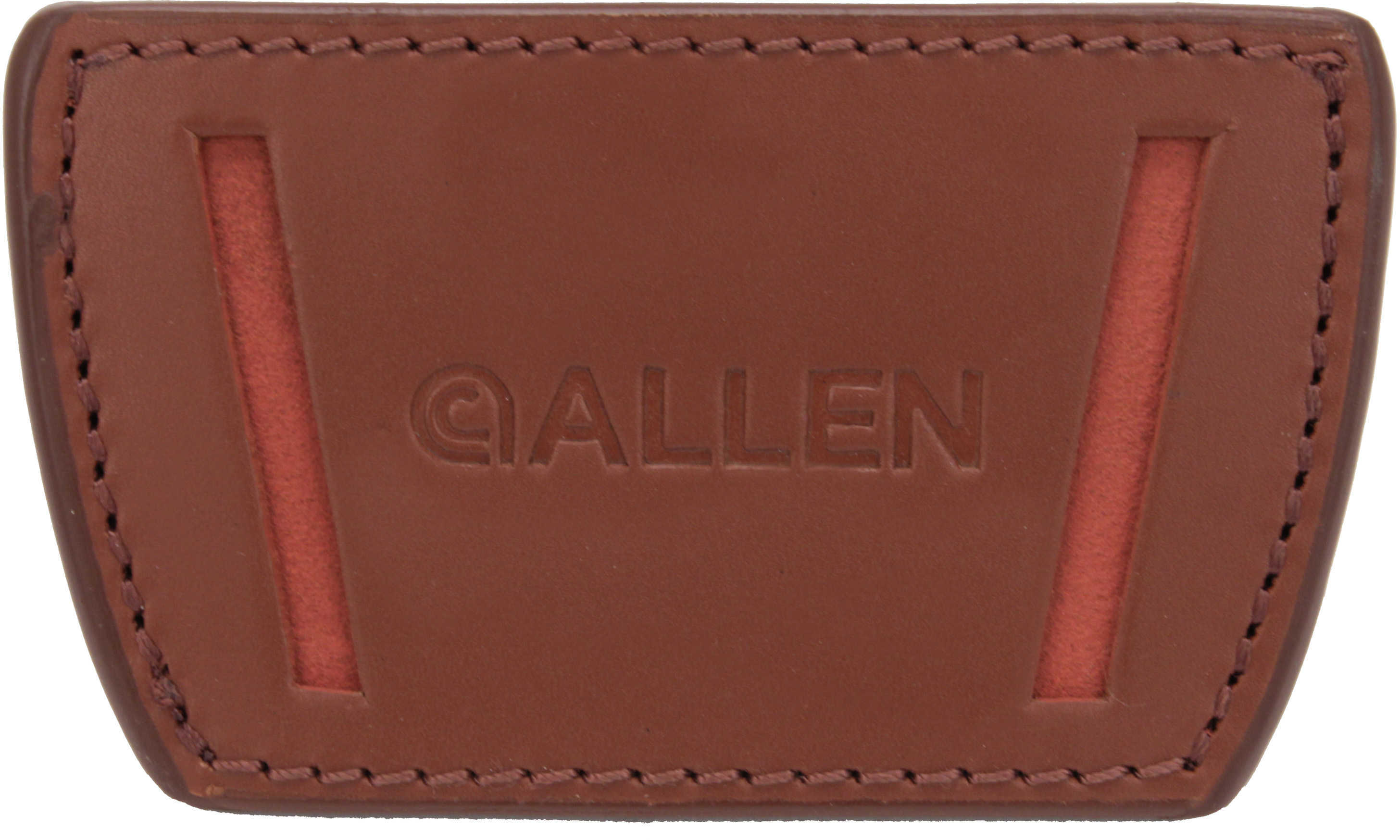 Allen Belt Slide Holster AMBI Leather Med Frame Autos Brown