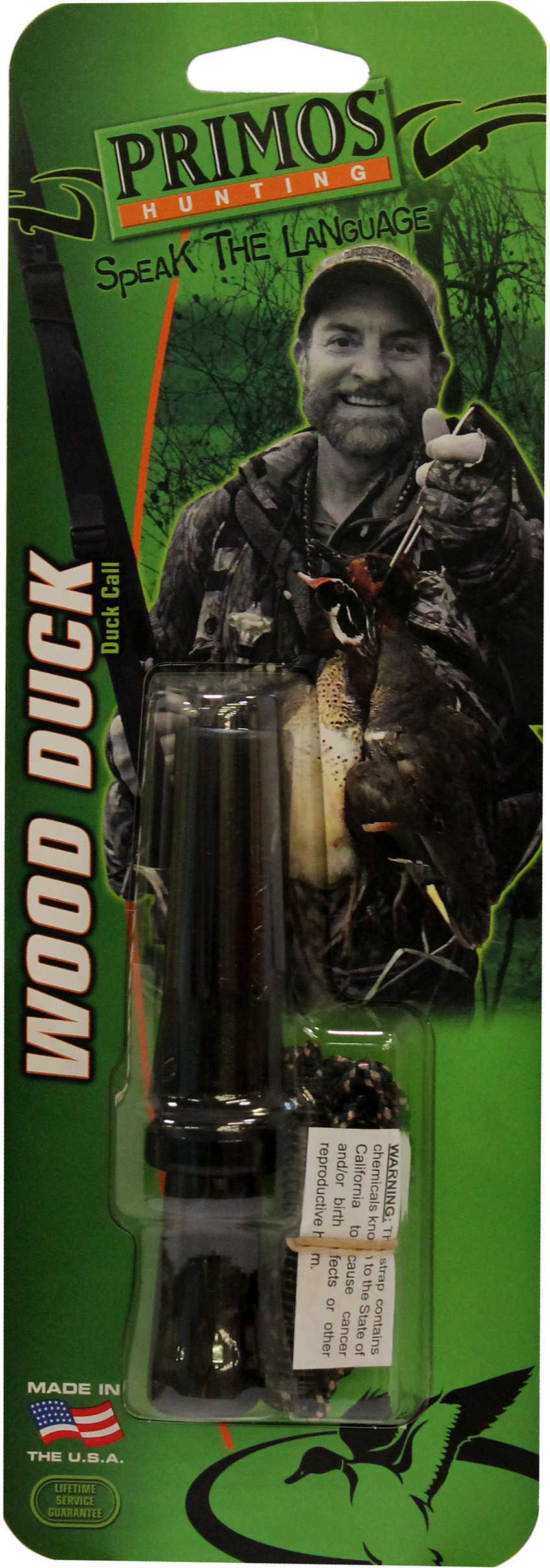 Prim Wood Duck Call