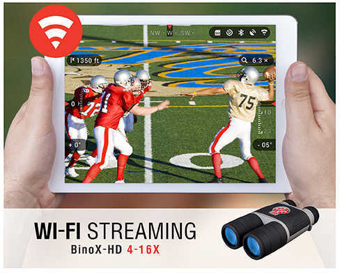 ATN BinoXS-HD 4X Smart HD Optics Day/Night Binocular W/GPS
