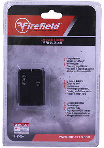 Firefield FF25006 Charge AR Red Laser Picatinny