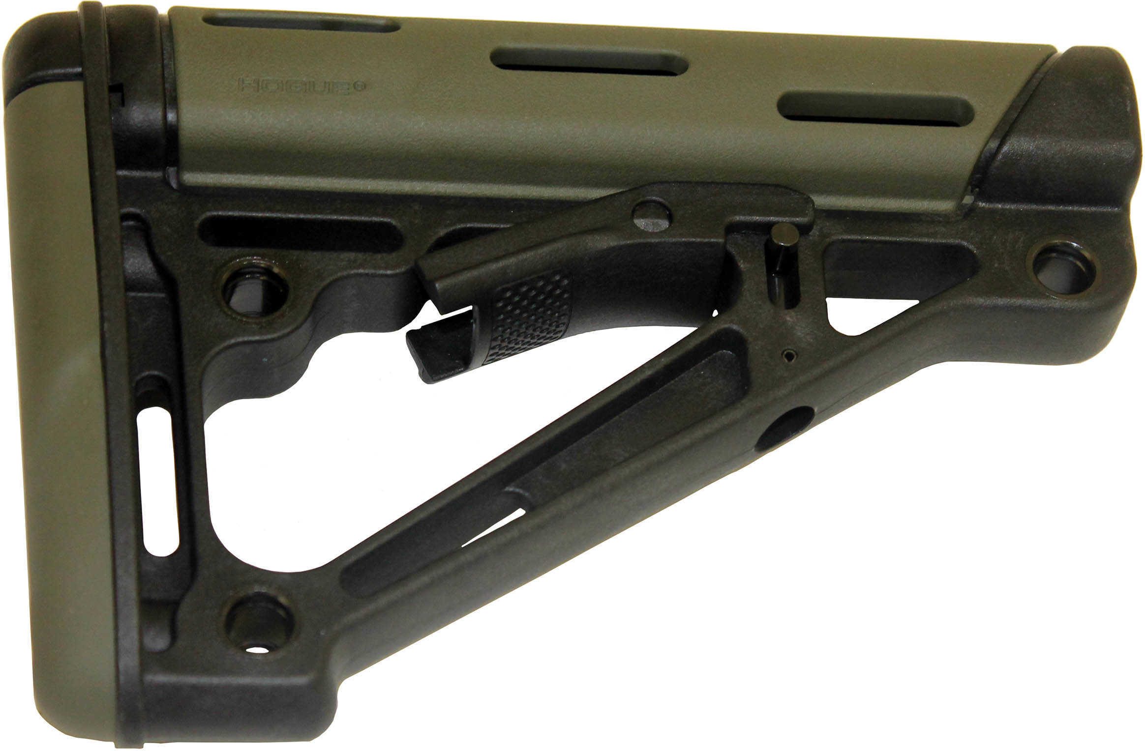 Hogue 15240 AR-15 Rifle Collapsible Buttstock Mil-Spec Polymer OD Green