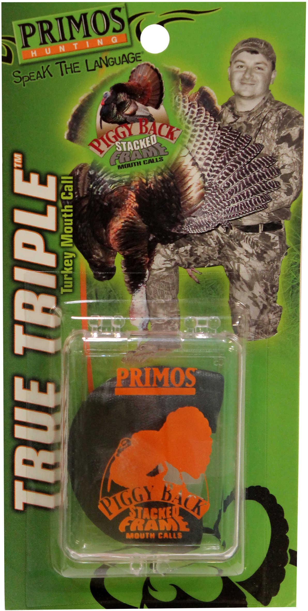 Primos PS109 Piggy Back True Triple Turkey Mouth Call