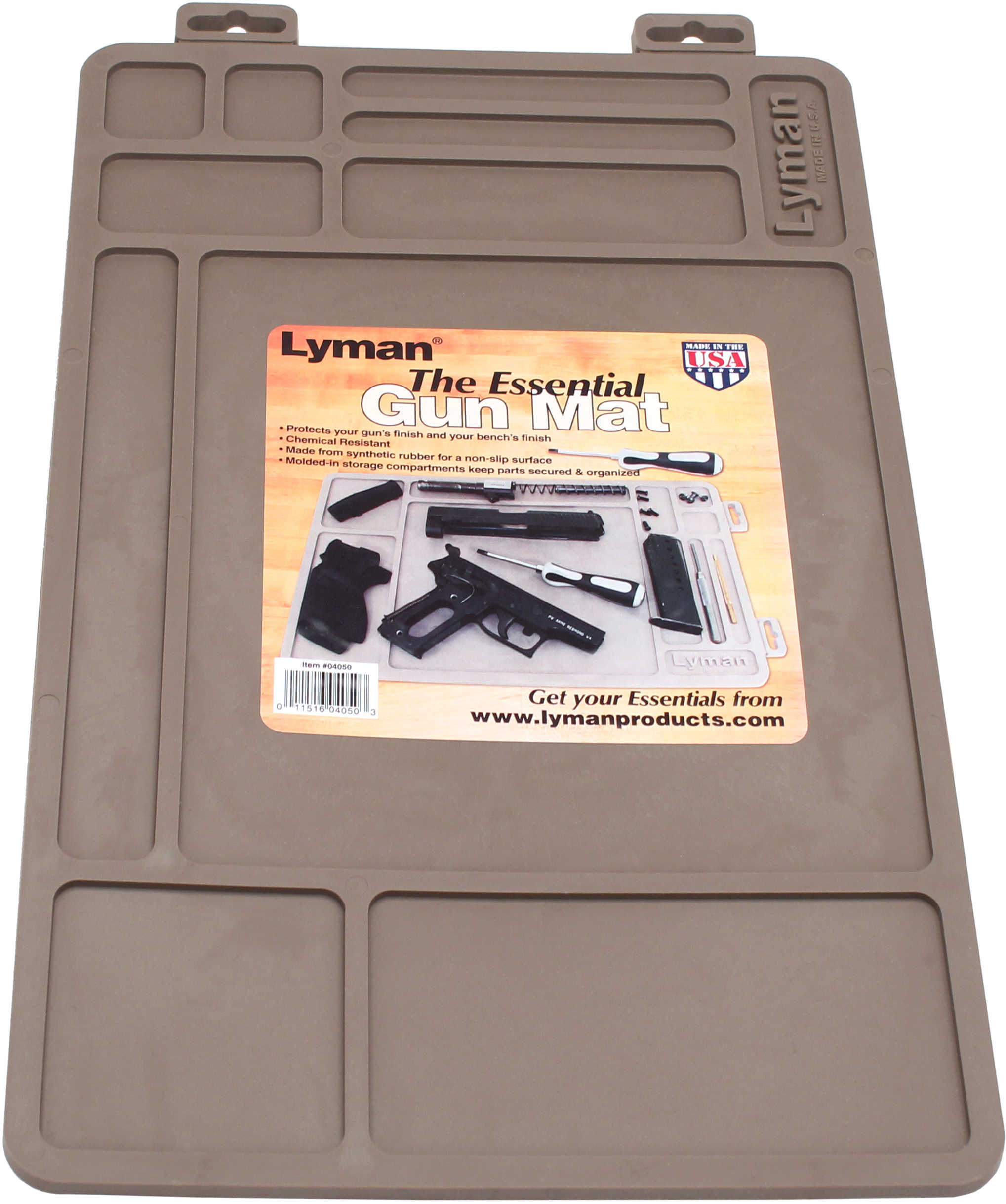 Lyman 04050 Essential Gun Maintenance Bench Mat 15.75" x 10"