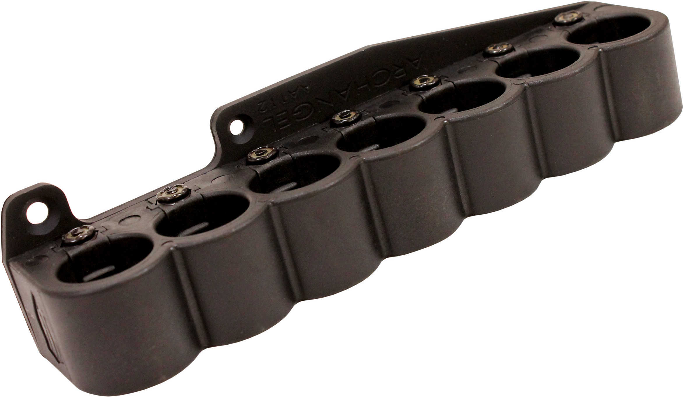 ProMag AA112 Archangel Shell Carrier 12 Gauge Remington 870 Black Polymer with Aluminum Mounting Plate