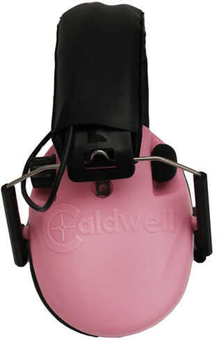 Caldwell 487111 E-Max Low Profile Electronic Hearing Protection-Pink