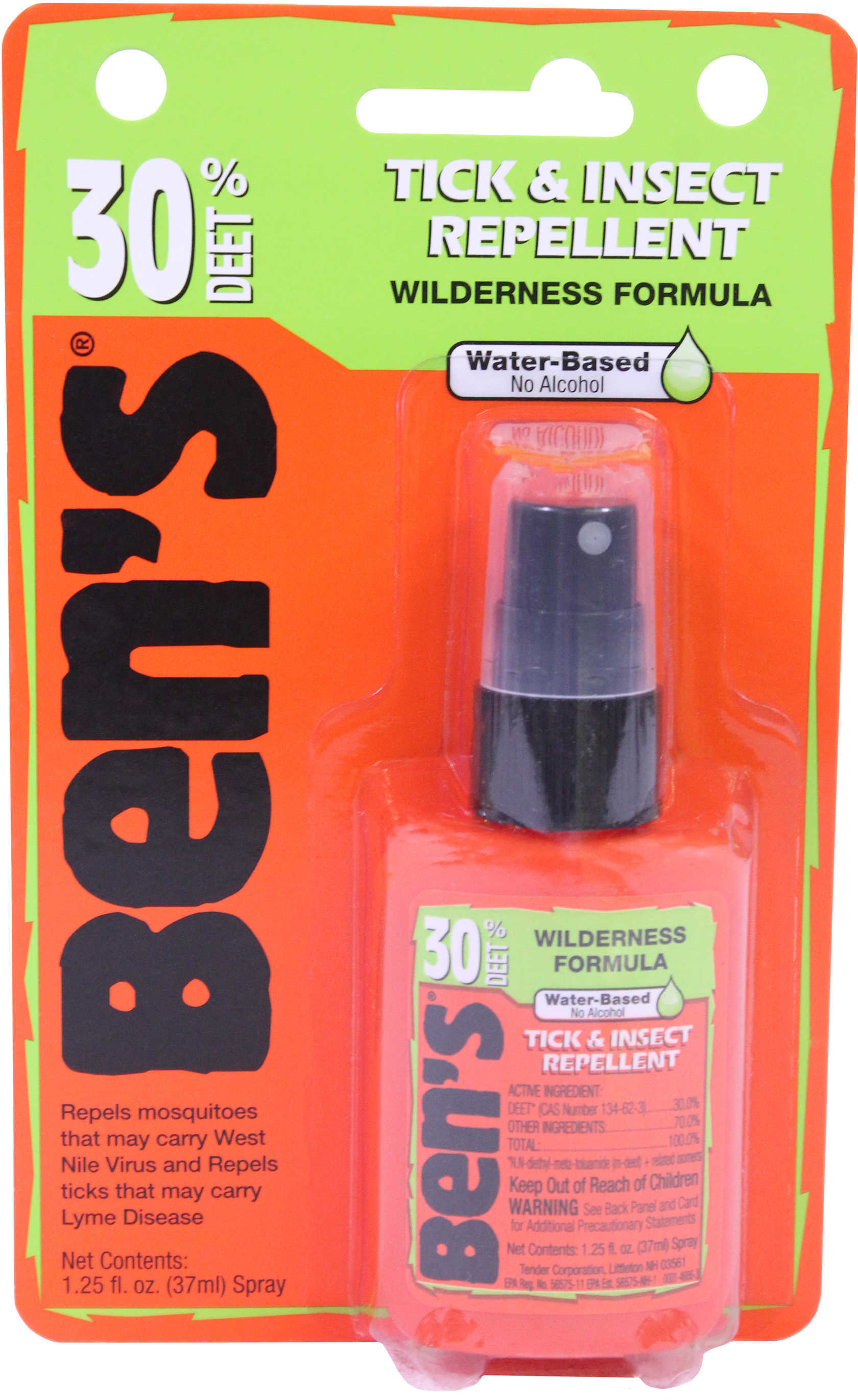 Ready Brands Bens 30% DEET - 1.25 Oz. Pump