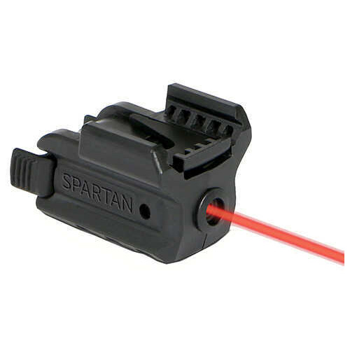 LaserMax Spartan Red Laser/Light Combo Fits Picatinny Black Finish Adjustable Fit with Battery SPS-C-R