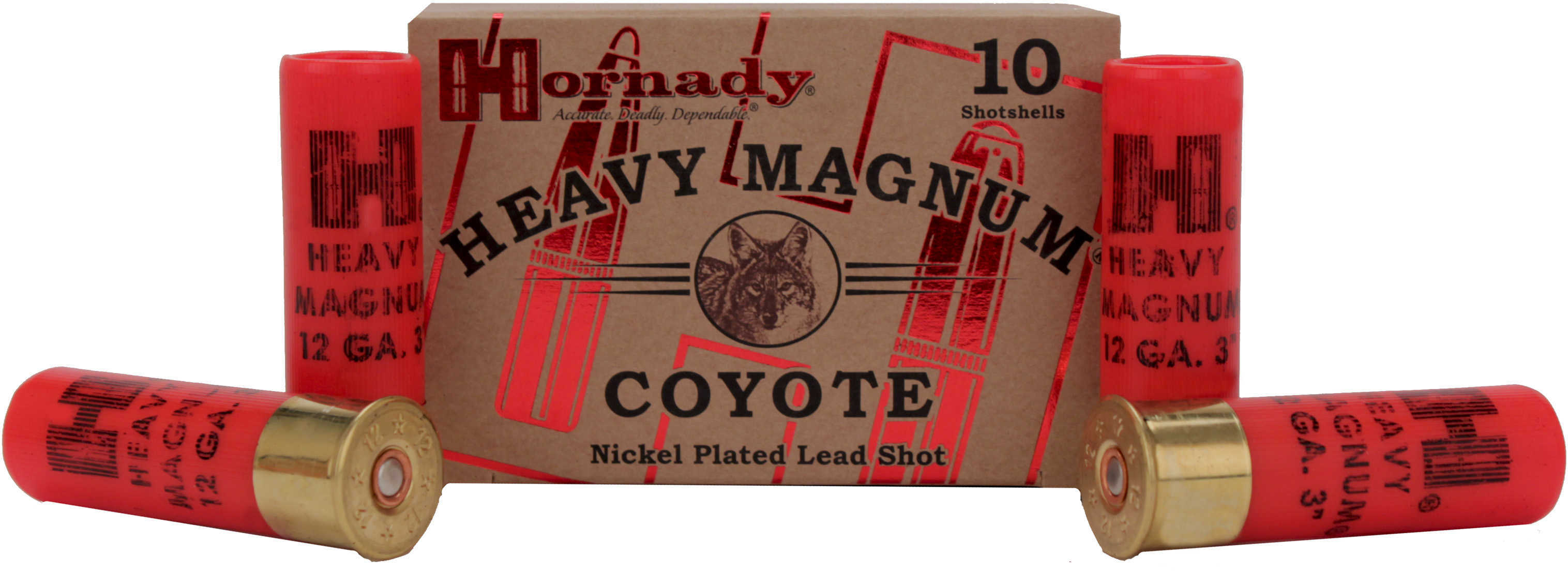 12 Gauge 3" Lead 00 Buck  12 Pellets 10 Rounds Hornady Shotgun Ammunition