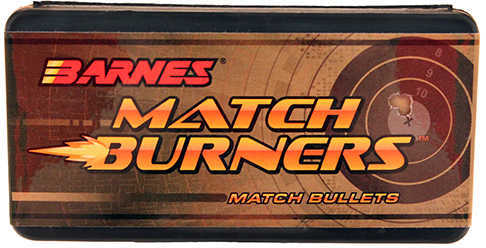 Barnes MATCH BURNER .264/6.5MM 100 Count 140Gr Boat Tail 30230