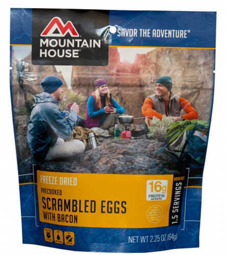 Mountain House Scrambled Eggs with Bacon Breakfast