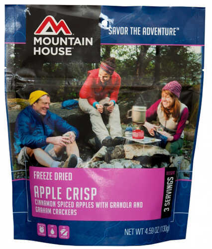 Mountain House Apple Crisp Dessert, 3 - 2/3 Cup Se
