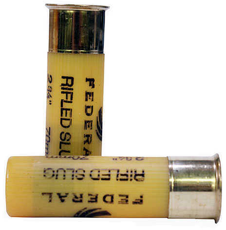 Federal Power-Shok Shotgun Ammo 20 ga. 2.75 in. 3/4 oz. HP Rifled Slug 5 rd. Model: F203 RS
