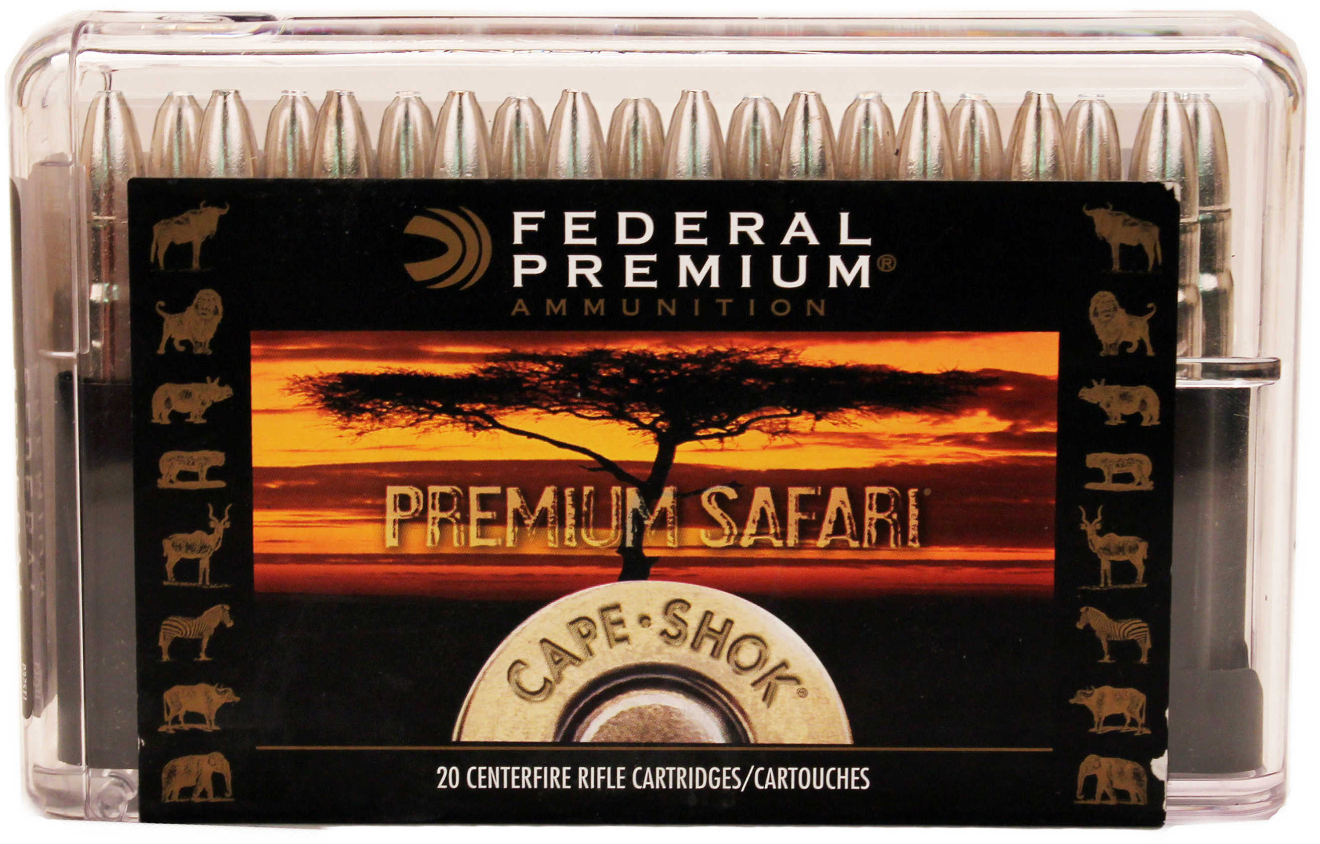375 H&H 300 Grain Ballistic Tip 20 Rounds Federal Ammunition