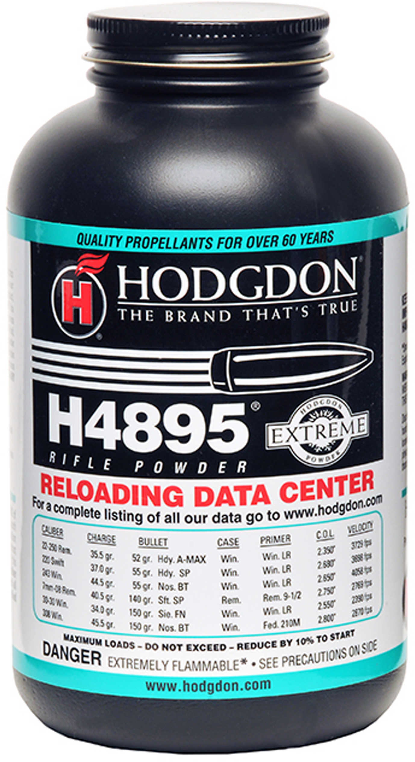 Hodgdon Powder H4895 Smokeless 1 Lb