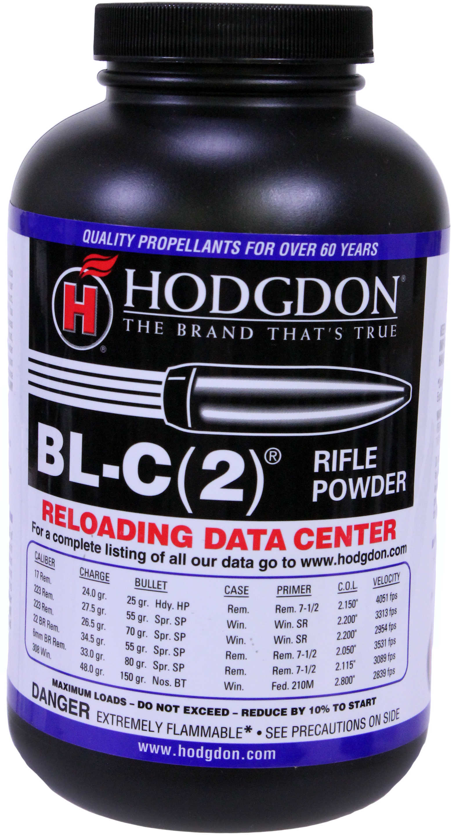 Hodgdon Powder BLC-2 Smokeless 1 Lb-img-1