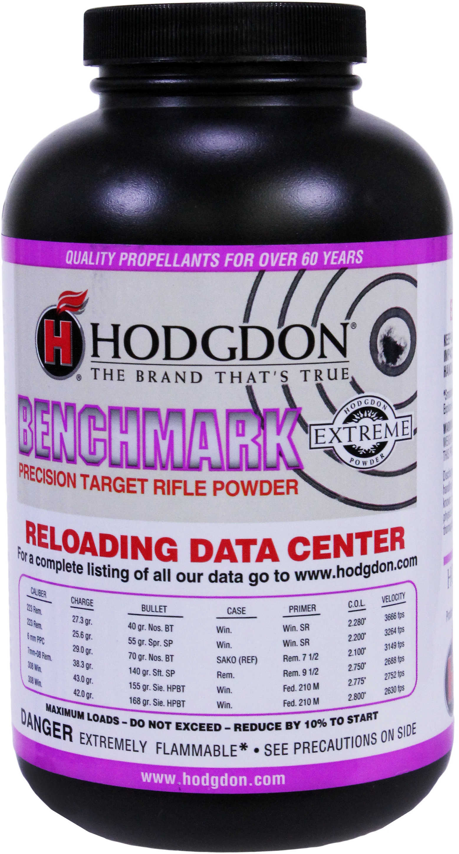Hodgdon Powder Benchmark 1 Lb-img-1