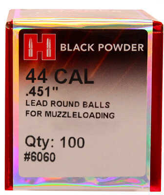 Hornady 44 Caliber .451 Lead Balls