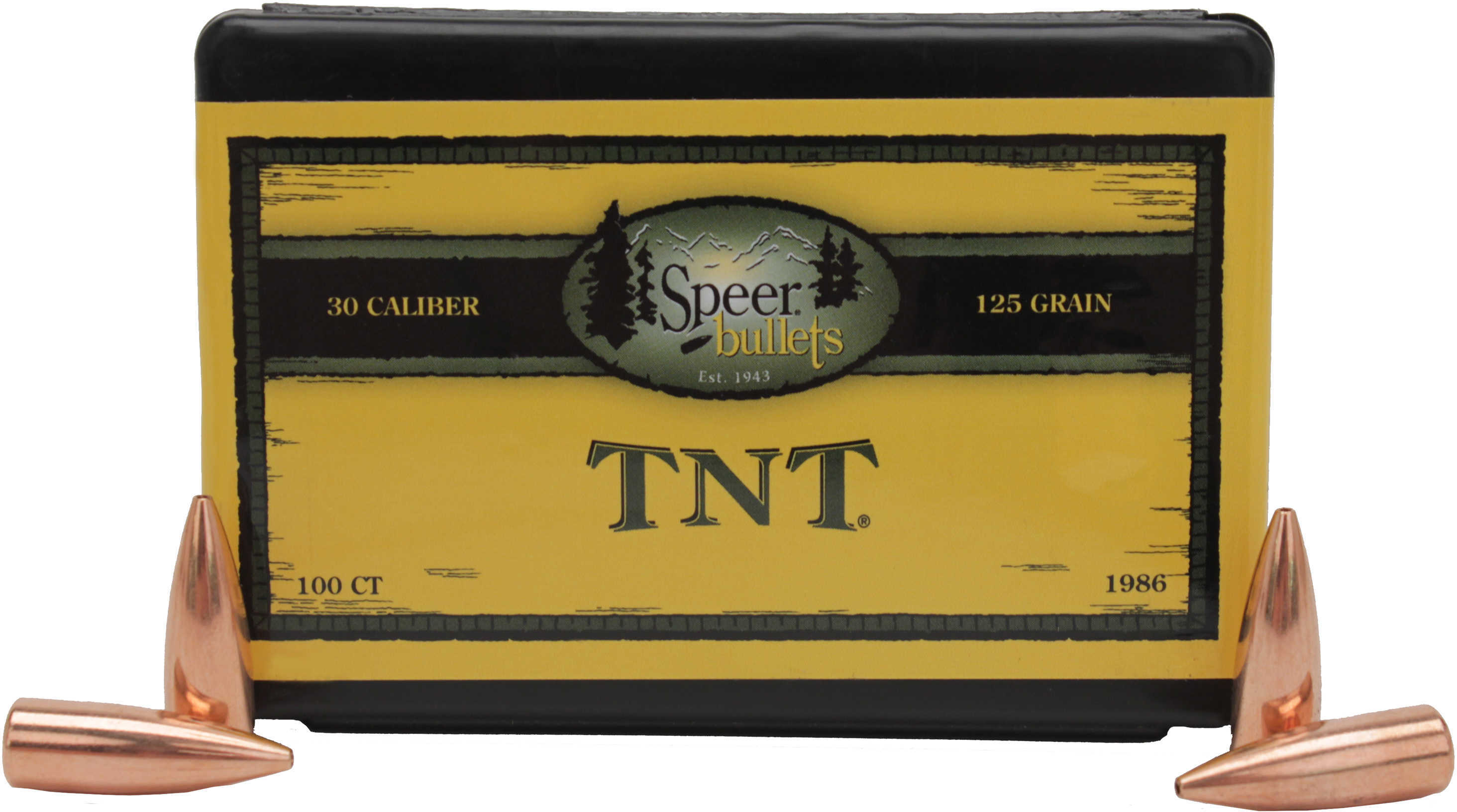 Speer TNT Rifle Bullets .30 Cal .308" 125 Gr TNTHP 100/ct