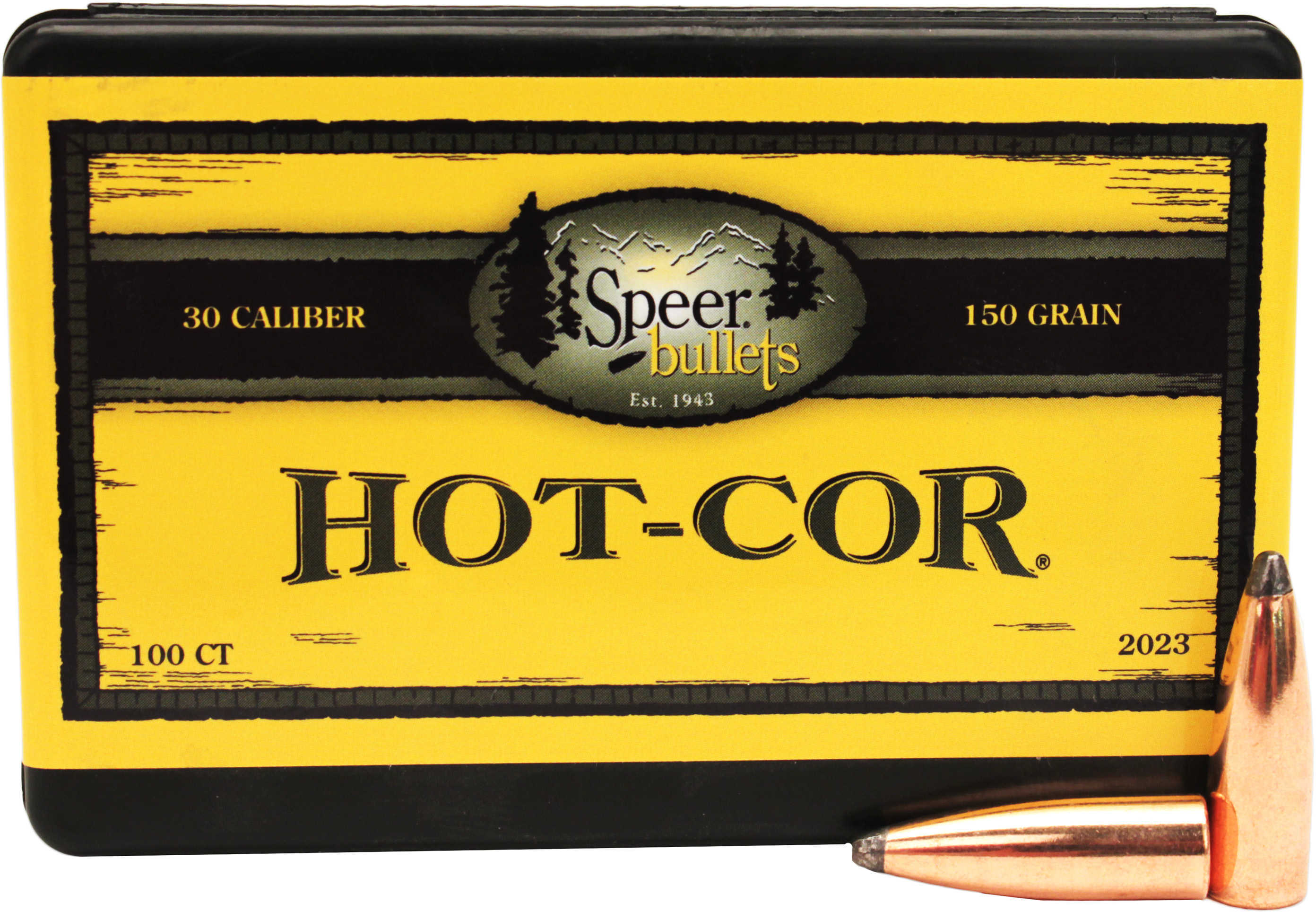 Speer Hot-Cor Rifle Bullets .30 Cal .308" 150 Gr SSP 100/ct