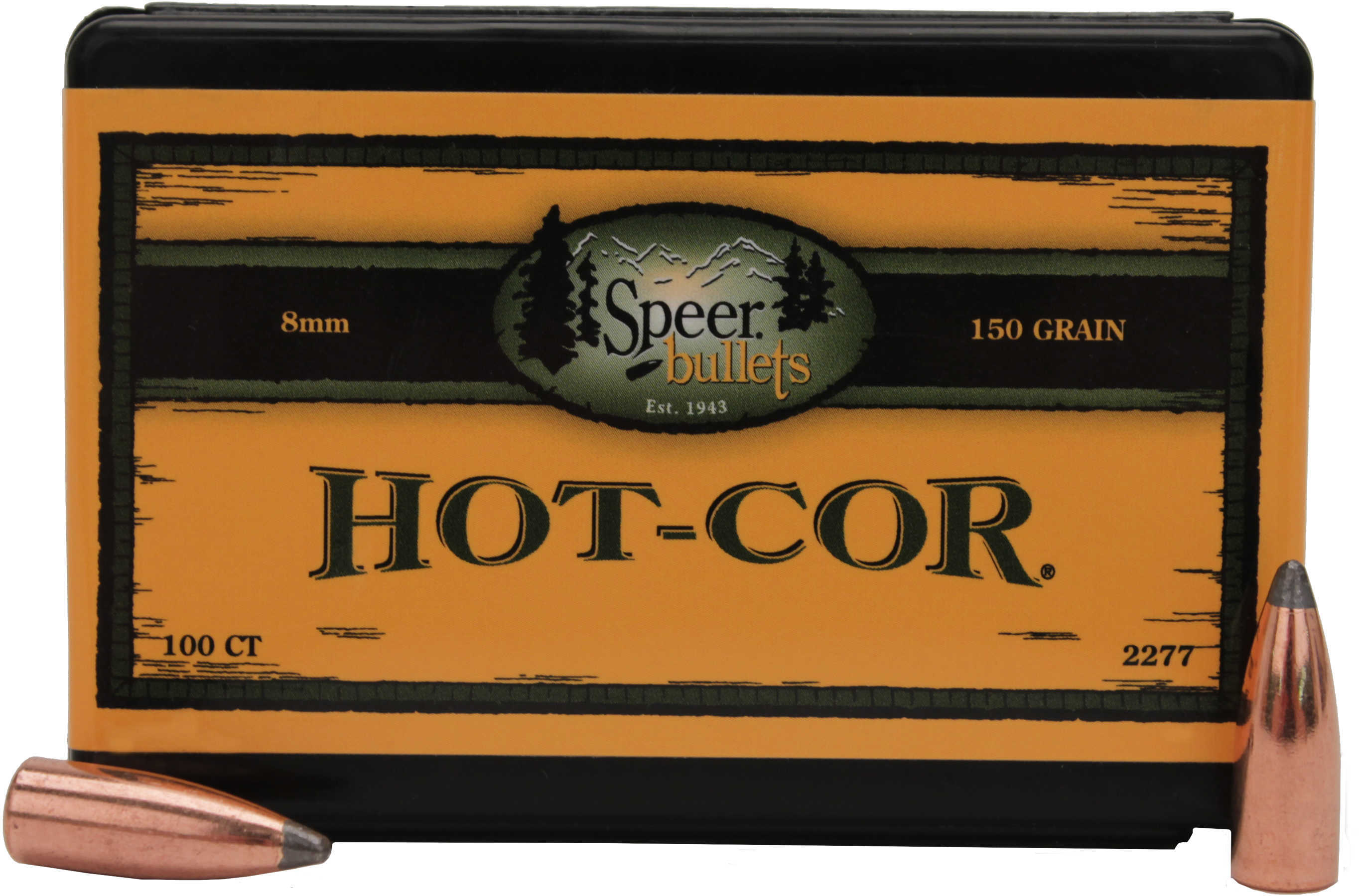 Speer Hot-Cor Rifle Bullets 8mm .323" 150 Gr SSP 100/ct