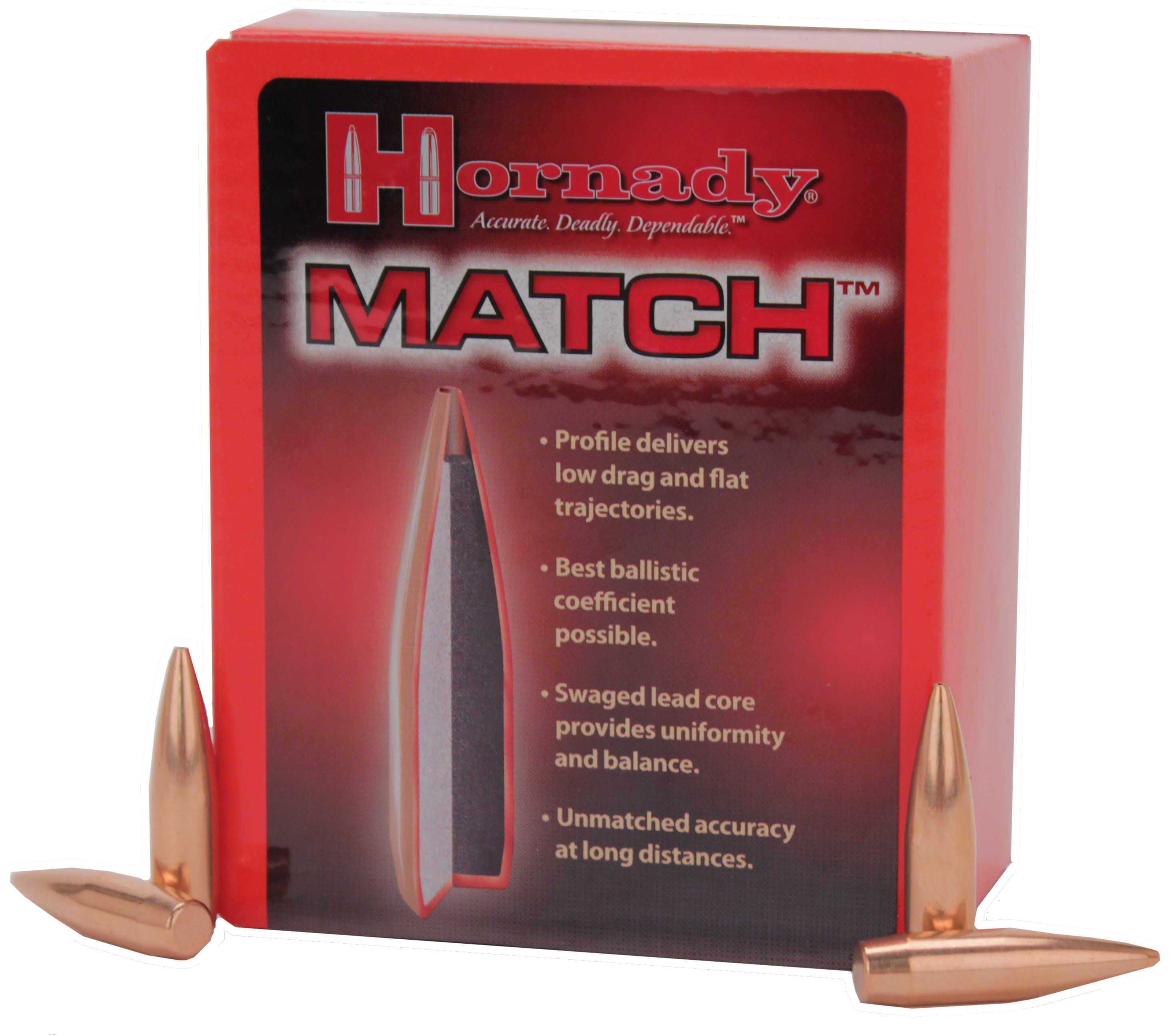 Hornady 8MM .323 196 Grain BTHP Bullets