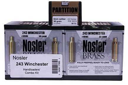 Nosler 6.5 PRC Unprimed Rifle Brass 50 Count