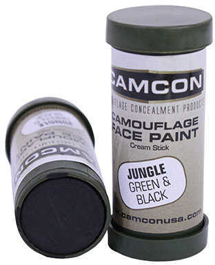 Camcon Face Paint Jungle Grn/Blk 2Pk