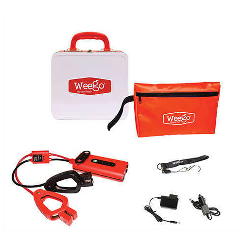 WEEGO Battery Pack 400Amp W/Dc & USB Jump Starter & Carry Bag