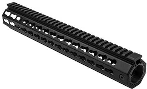 NCStar VMARFFKMM AR 15 KeyMod Handguard Free Float 13" Aluminum Black Anodized