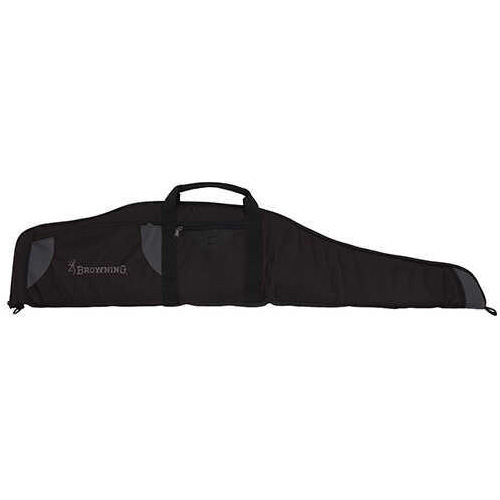 Browning 1410209948 Crossfire Rifle Case 48" Scoped Canvas Black/Gray