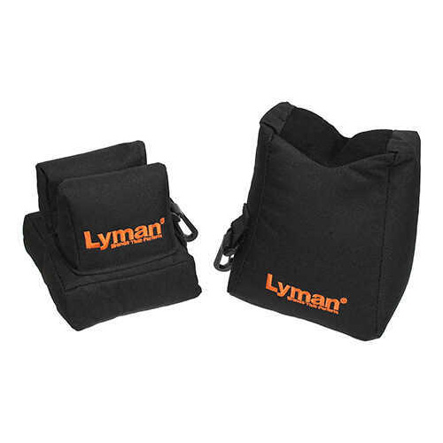 Lyman Universal Bag Rest Filled Black Standard Size Includes Both Front and Rear Bags 7837805