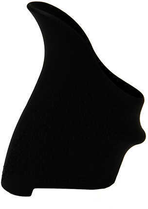 Hogue Grips HandAll Beavertail Fits S&W M&P Shield/Ruger® LC9 Rubber Finger Grooves Black 18400