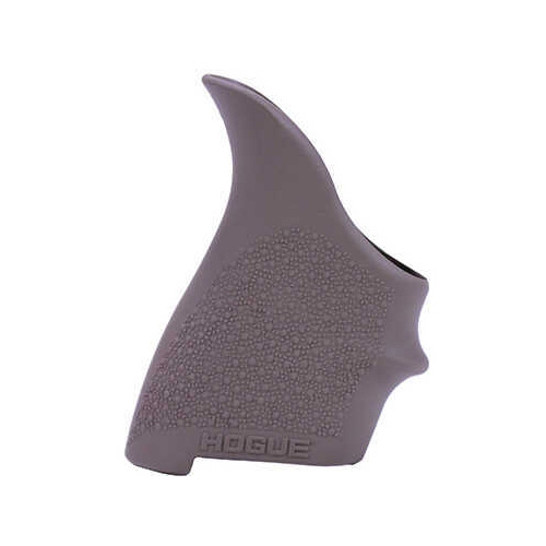 Hogue 18403 HandAll Beavertail Grip Sleeve Fits S&W Shield 9; Ruger LC9; for Glock 26 Textured Rubber Flat Dark Earth