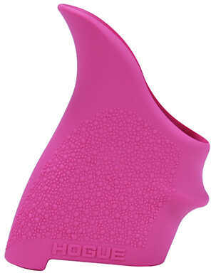 Hogue Grips HandAll Beavertail Fits S&W M&P Shield/Ruger® LC9 Rubber Finger Grooves Pink 18407