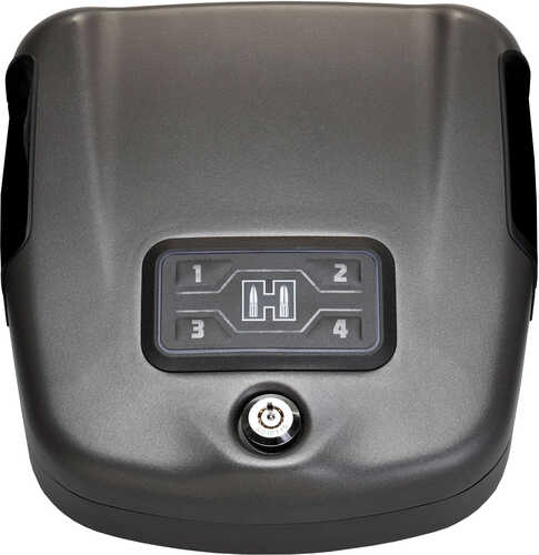 Hornady 98180 Rapid Safe Shotgun Wall Lock Gun Electronic RFID 14 Gauge Steel Black